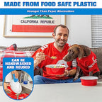Red Party Cup Bowls (Large - 30 Pack)