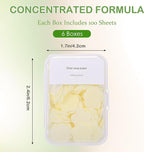 600PCS Portable Mini Soap Sheets – Scented Disposable Hand Washing Paper - Image 2
