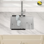 Dcolora 22 Inch Undermount Wet Bar Sink Single Bowl Modern Kitchen Sink White - Image 2