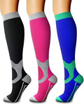 CHARMKING Compression Socks for Women & Men Circulation 15-20 mmHg is Best by CHARMKING