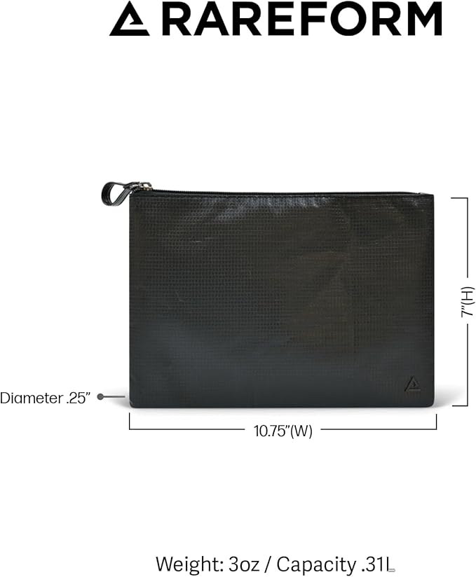 Rareform Essentials Organizer Pouch | Travel Accessory Bag, Protects Tech - Image 6