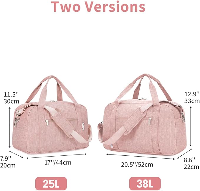 Narwey Carry on Bag 22x14x9 Airlines Approved, Carry on Duffle Bag - Image 3