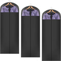 Univivi Long Garment Bags for Hanging Clothes, 3 Pack by Univivi