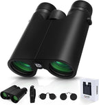 10x42 Binoculars for Adults High Powered Compact Binoculars by GUANIEE