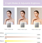 Makeup Bag with Led Mirror, Travel Makeup Organizer with 3 Color Setting - Image 5
