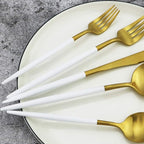 Gugrida 20-Piece 18/10 Stainless Steel Flatware Silverware, Luxury Dinnerware - Image 8