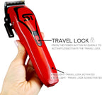 Supreme Trimmer Darkstar 72 Clipper with Magnetic Vector Motor | 180 Min Run Time, 9000 RPM Barber Hair Clipper | Low Noise, Professional Clipper DLC Blades | STC72
