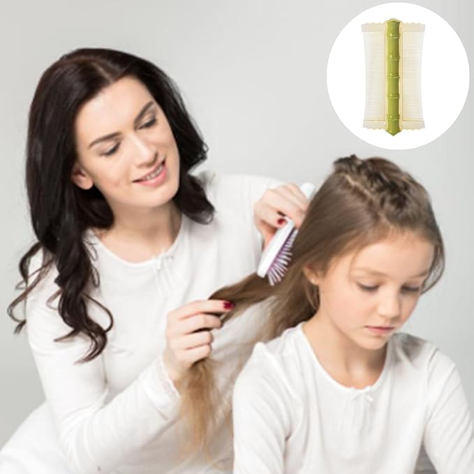 Fine Tooth Comb for Dandruff, 2 Pcs Double-Sided Dandruff Comb Anti-Static Scalp Brush with Handle for Hair Styling Tool Accessories