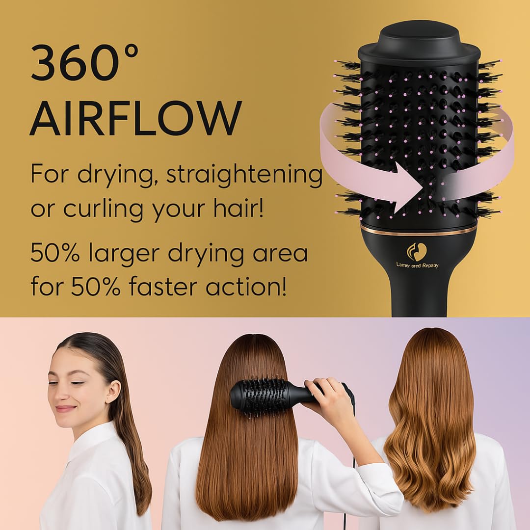 LHB 500 Professional Hot Air Brush