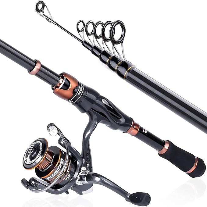 PLUSINNO Fishing Rod and Reel Combos, Bronze Warrior Toray 24-Ton Carbon Matrix - Image 7