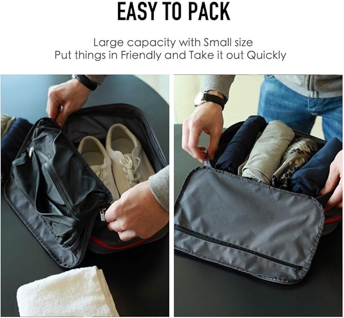 Bee Nesting Waterproof Compression Packing Cubes, Travel Packing organizers - Image 3