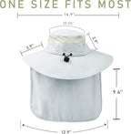 Fishing Hat Breathable Wide Brim Sun Hats - Image 6