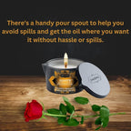 KAMA SUTRA Ignite Coconut Pineapple 6 oz Massage Candle - Coconut Oil and Soy Based, Melts into a Warm Oil, Couples, Pour Spout Candle