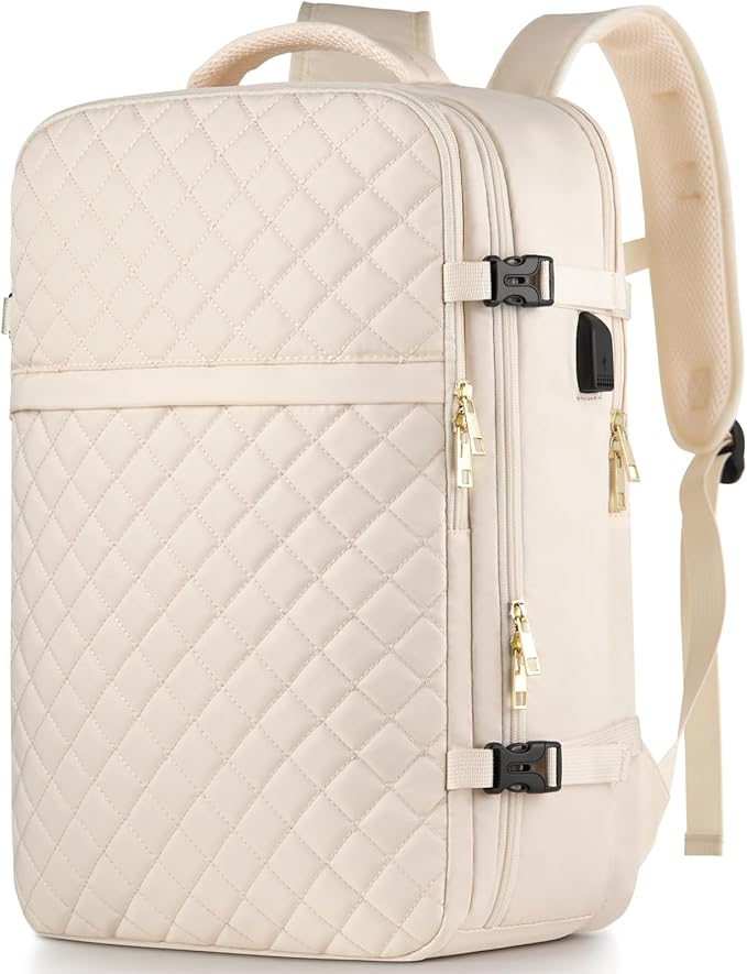 MOMUVO Large Travel Backpack Women, Flight Approved Carry On Backpack, Water by MOMUVOOFFICIAL