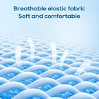 2-Pack Airplane Foot Hammock, Portable Leg Rest - Image 5