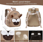 Padgene Toddler Backpacks Kids Preschool Backpack Waterproof Neoprene Animal - Image 5