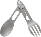 CMB Made Knives Titanium 2 in 1 Folding Fork and Spoon Combo Lightweight - Image 4