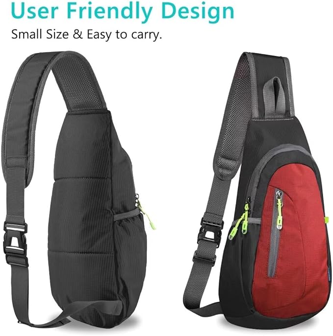 TITECOUGO Small Sling Bag, Lightweight Crossbody Backpack - Image 3