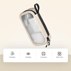 pack all Clear Electronic Organizer, TPU Cable Organizer Bag, Compact Cord - Image 7