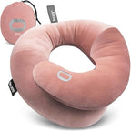 BCOZZY Travel Neck Pillow for Airplane– Patented Double Support for Head by BCOZZY