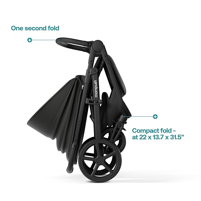 Mompush Nova Baby Stroller for Toddler, Infant & Newborn | Spacious Seat & - Image 6