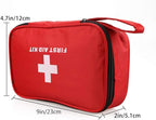 AOUTACC Compact First Aid Empty Pouch, Nylon Lightweight First Aid Bag - Image 2