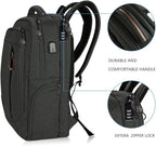 KROSER Laptop Backpack Large Computer Backpack Fits up to 17.3 Inch Laptop - Image 4