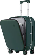 mixi Carry On Luggage, Travel Rolling Luggage Aluminum Frame PC Hardside by MIXI