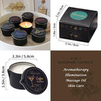 Vegan Home SPA Scented Aromatherapy Massage Candle for Skin Moisturizing,Soybean Wax Massage Body Oil for Foot Treatment, Romantic Gift for Friend Coffee Vodka Scent 2.35 OZ