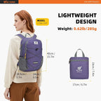 SKYSPER Small Hiking Backpack -12L Lightweight Packable Daypack - Image 2