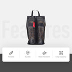 pack all Shoe Bag for Travel, Water-Resistant Shoe Pouch for Gym, - Image 3