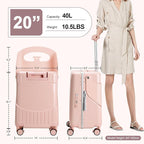 Ride On Luggage with Foldable Seat - Image 2