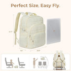CLUCI Wrinkle-Resistant Laptop Backpack - Image 3