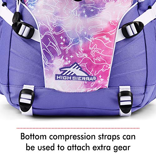 Loop Backpack (One Size / Unicorn Clouds/Lavender/White)