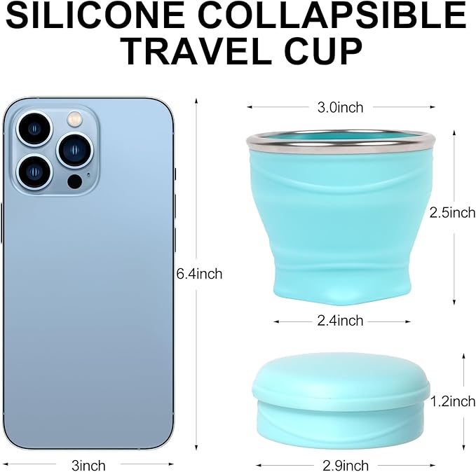Collapsible Water Cup 6oz/180ml - Image 3