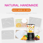 Hozee Face Cream Maker Machine, Facial Treatment DIY Fruit Vegetable Mask Maker Machine, Facial Mask Machine with Lip Eye Mold, Collagen Capsules