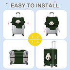 ANNA QUEEN Panda Luggage Cover, Cute Panda Design Suitcase Protector, - Image 6