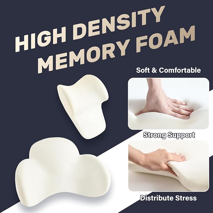 Coverado Lumbar Support and Headrest Pillow - Image 3