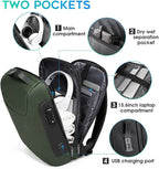 BANGE 15.6INCH Slim Laptop Backpack，Office Business Laptop - Image 4