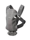 BabyBjörn Baby Carrier Mini, Dark Gray, 3D Jersey Infant Carrier, Easy-to-Use by BabyBj%C3%B6rn
