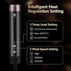 Hot Air Styler, Blow Dryer Brush with Negative Ionic, Auto Hair Wrap Curling Irons Airflow Hair Curlers, Multi Styler for Volumizing, Straight, Wavy, Curly Hair