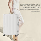 AnyZip Luggage Sets 2 Piece Aluminum Frame Carry On and Checked Suitcase PC ABS - Image 6
