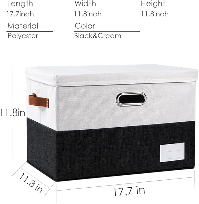 PRANDOM Foldable Storage Bins - Image 5