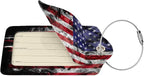 2 Pack American Flag Luggage Tags - Image 2