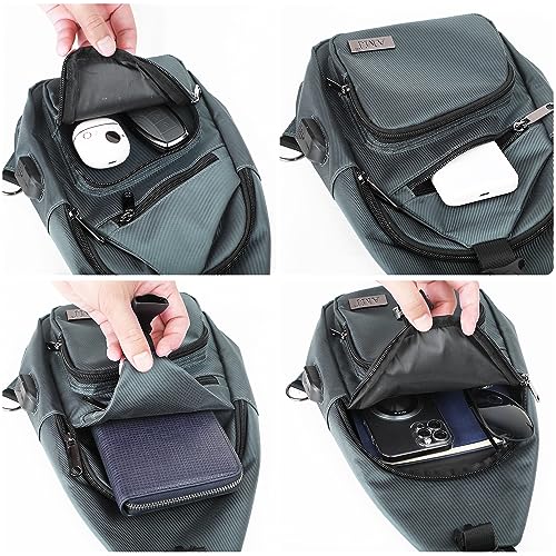 Crossbody Sling Bag (Green / Small)