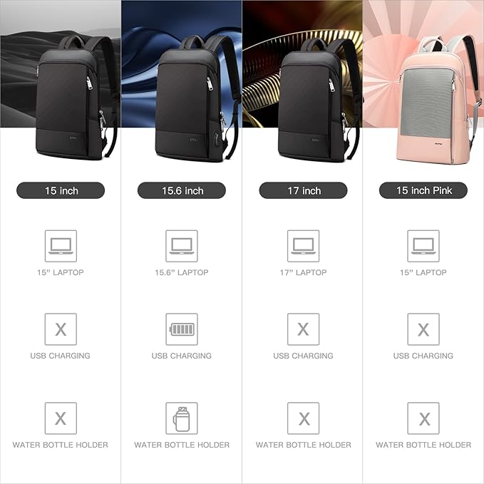 BOPai 15 inch Super Slim Laptop Backpack Men Anti Theft Waterproof Backpack - Image 6
