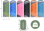 tuphen- Sleeping Bags for Adults Kids Boys Girls Backpacking Hiking Camping - Image 7