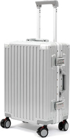 UrbanExplorer 20 Inch Carry On Luggage Aluminum Frame Airline Approved by UrbanExplorer