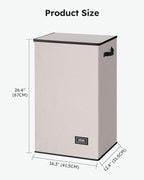 SOLEDI Laundry Hamper with Lid 90L Large & Tall Collapsible Laundry Basket - Image 9