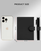 RFID Slim Passport Holder for Man & Women, Compact Leather Passport Wallet - Image 5